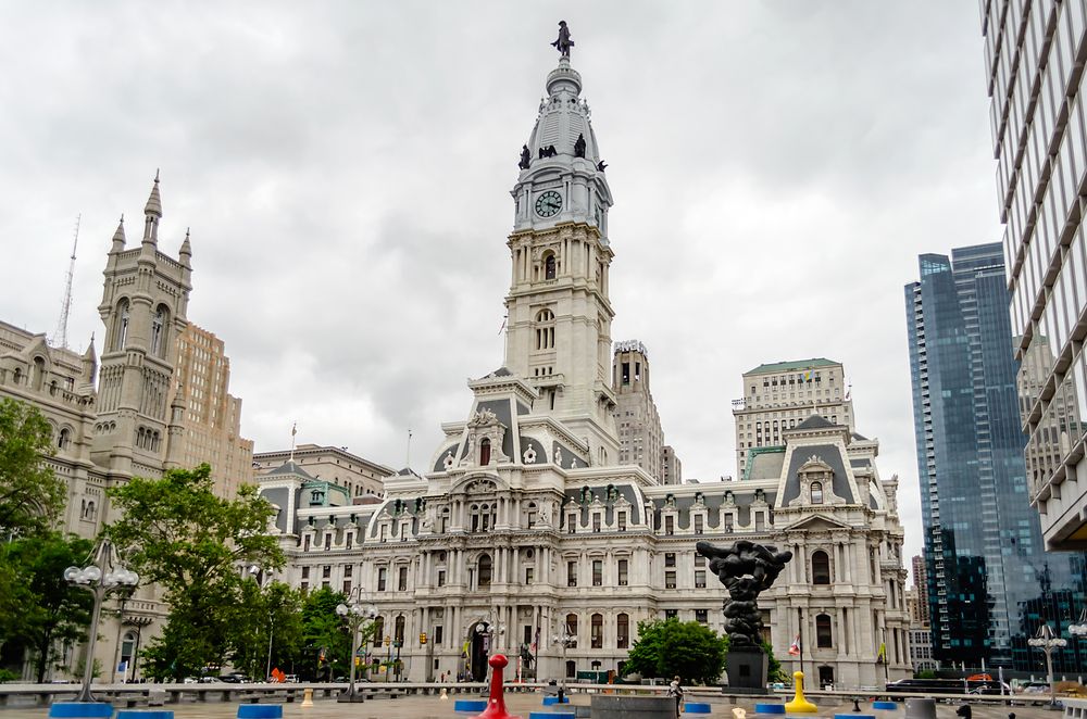 Exterior of Philadelphia City Hall