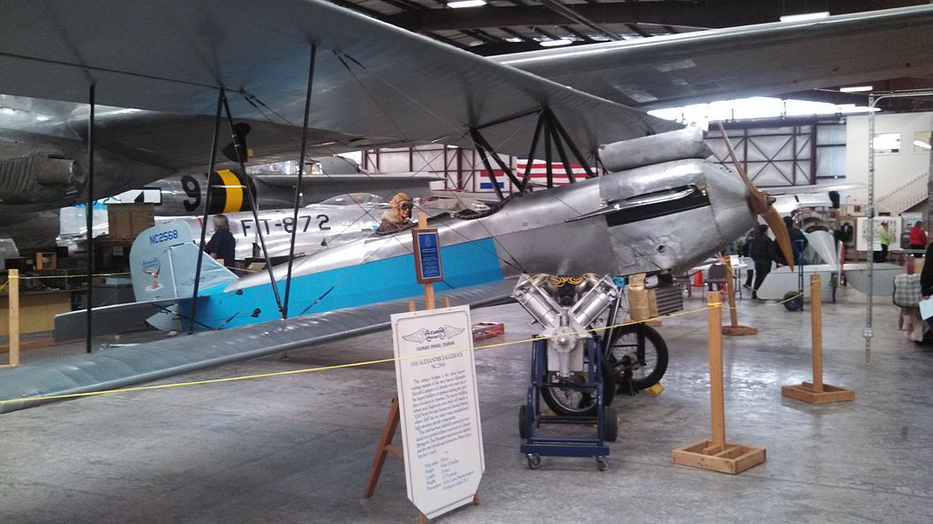 An aircraft at Pueblo Weisbrod Aircraft Museum