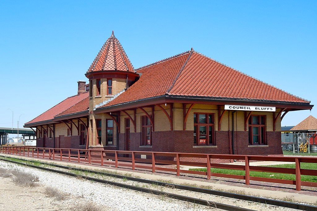 Exterior of RailsWest Railroad Museum