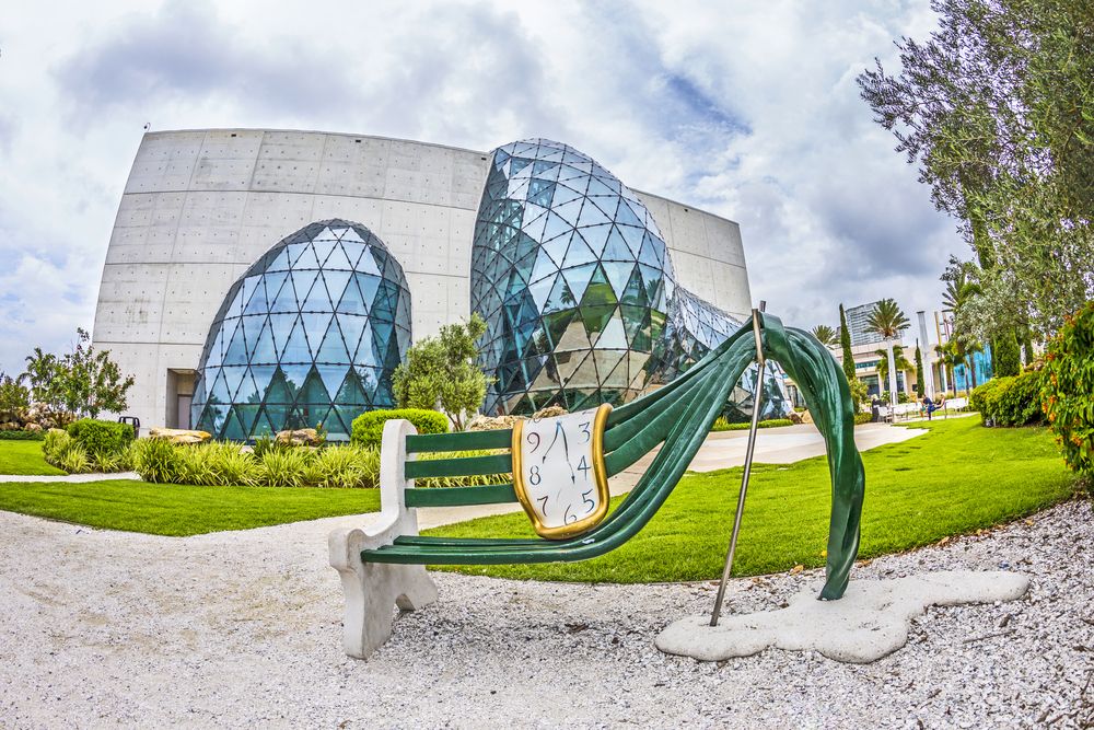 Exterior of the Salvador Dali Museum