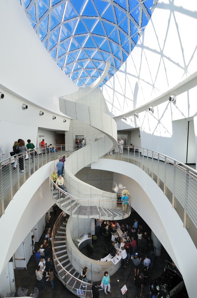 Interior of the Salvador Dali Museum