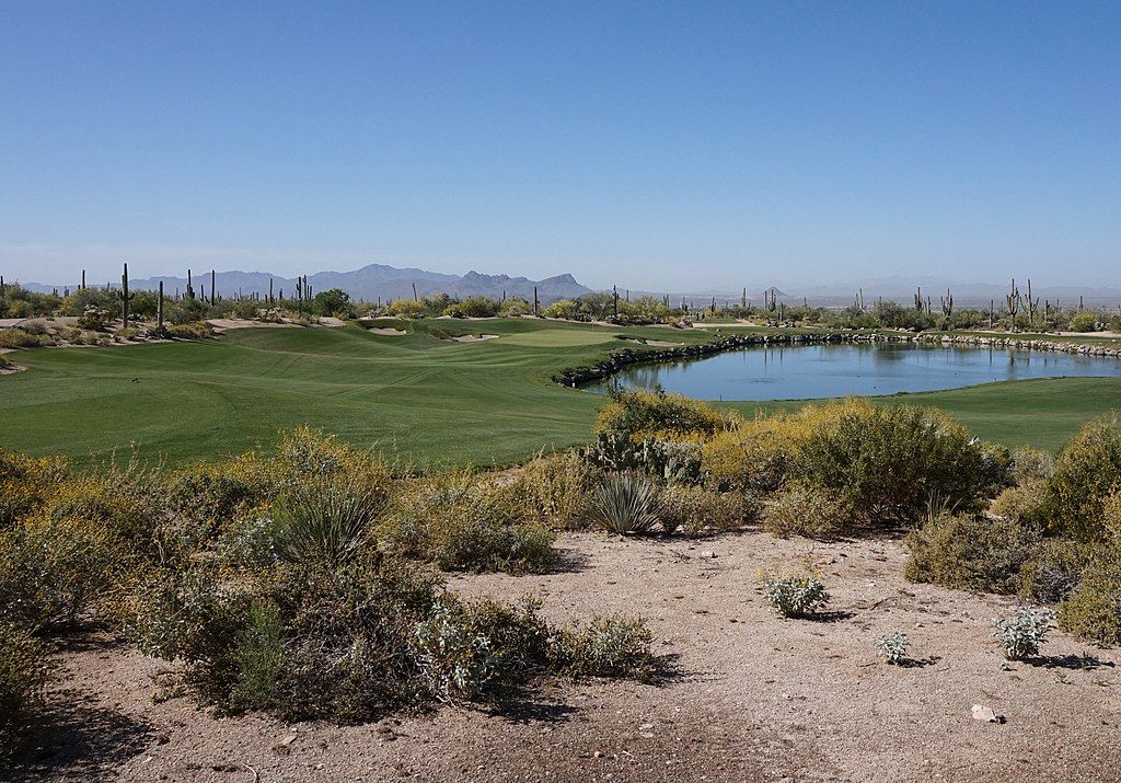 Daytime view of The Golf Club at Dove Mountain