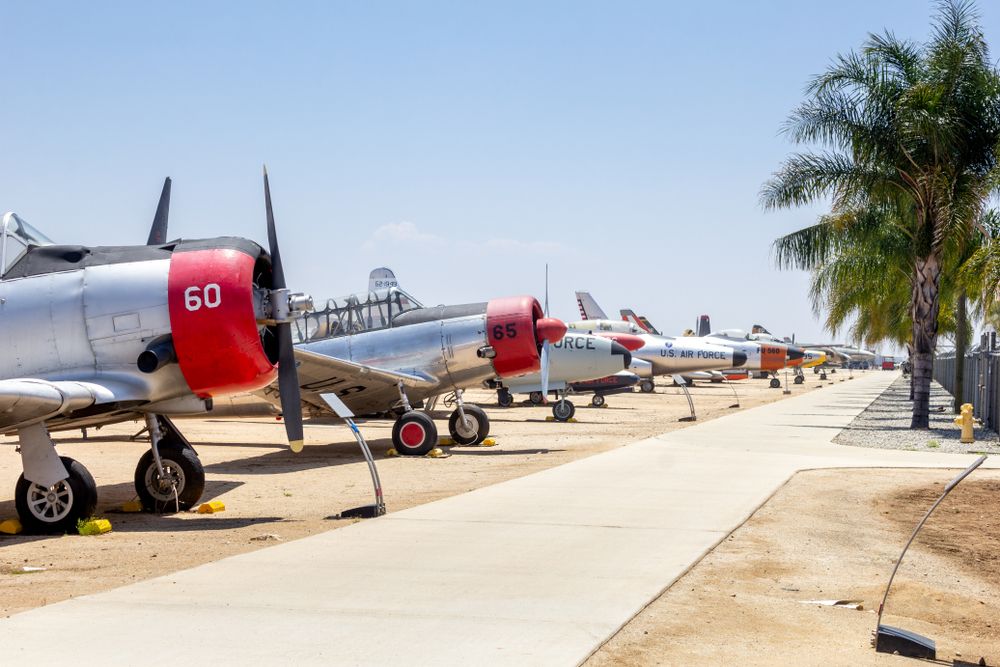 Aircrafts at March Field Air Museum