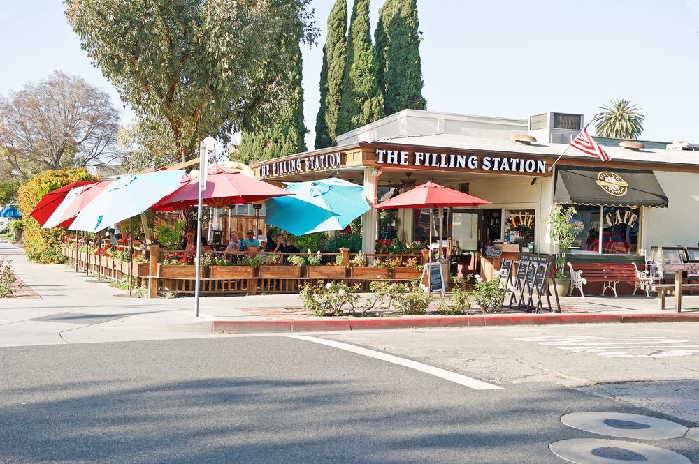 A cafe at Old Towne Orange