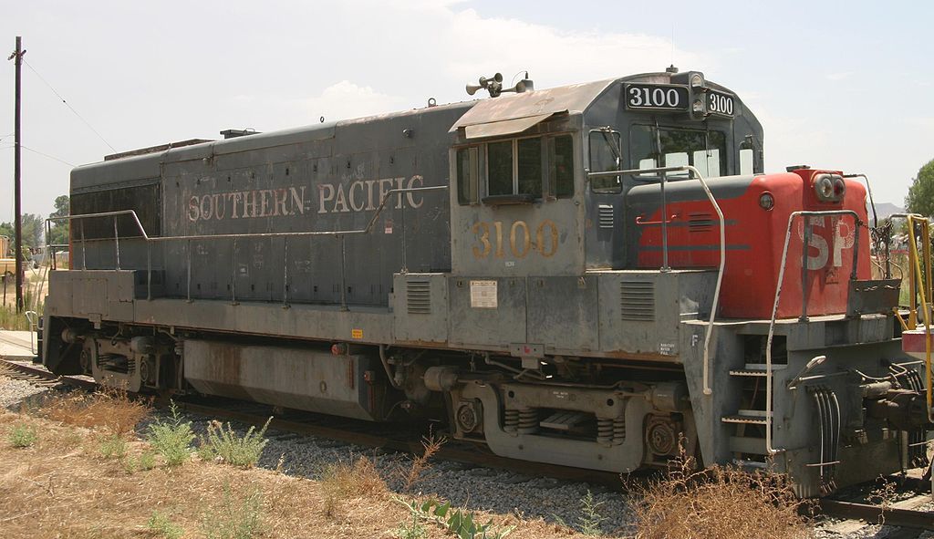 Locomotive at Southern California Railway Museum