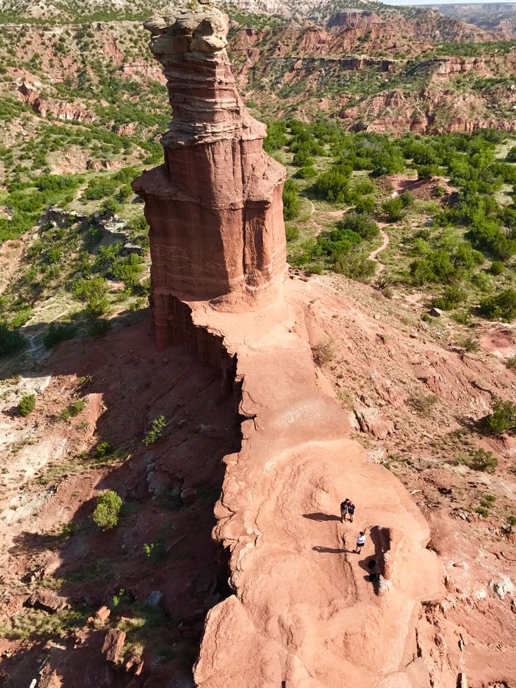 Aerial view of Lighthouse Trail