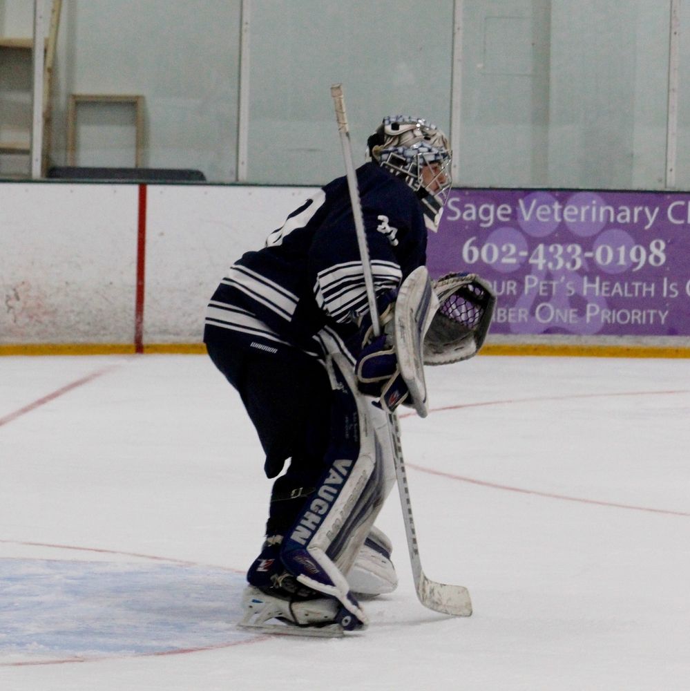 A hockey player on AZ Ice Peoria