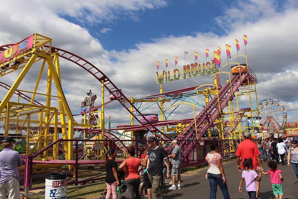 Rollercoaster at Georgia National Fair