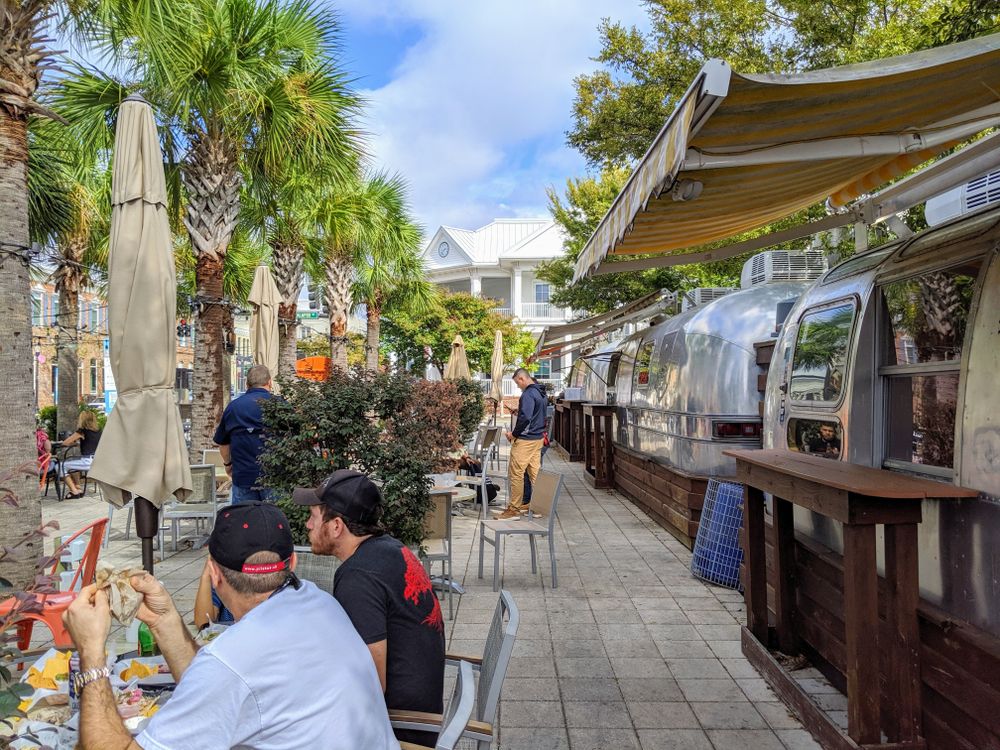 Food trucks at Downtown Pensacola
