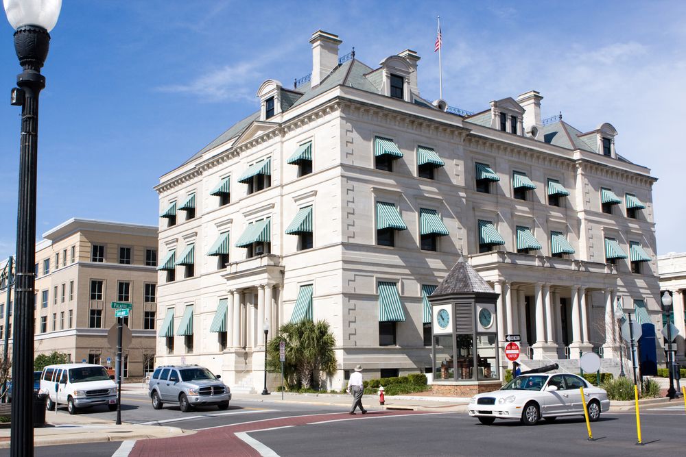 Buildings at Downtown Pensacola
