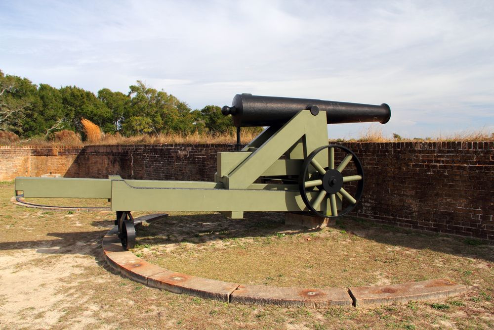 Canon on the grounds of Fort Barrancas
