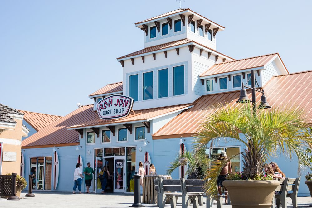Surf shop at Pensacola Beach