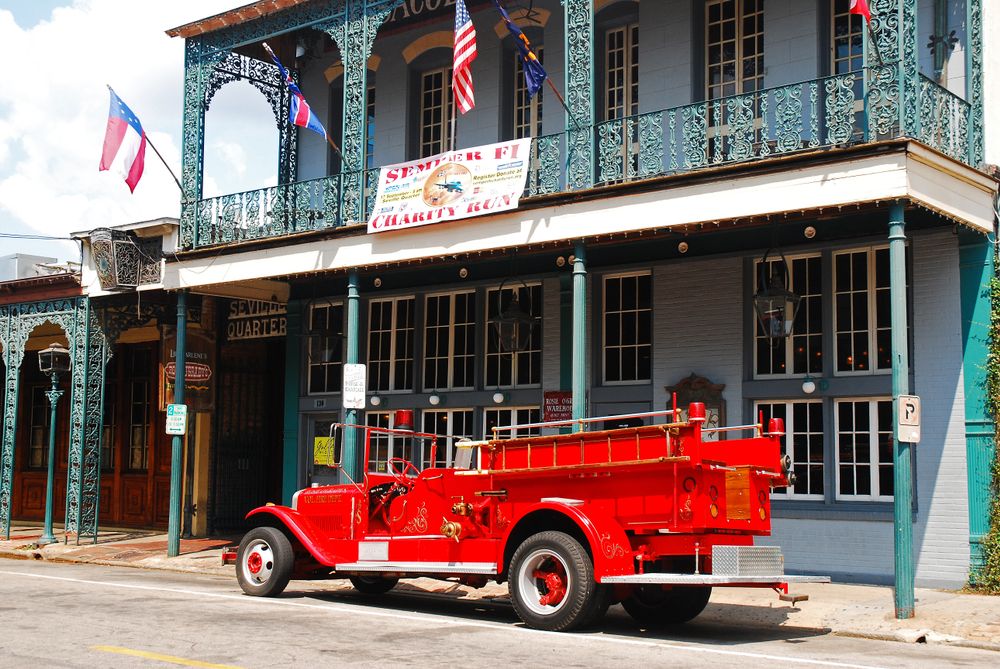 Exterior of a building at Seville Historic District