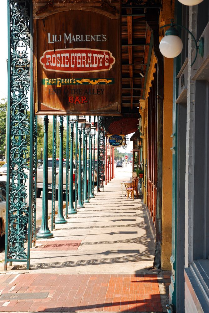 Sidewalk at Seville Historic District