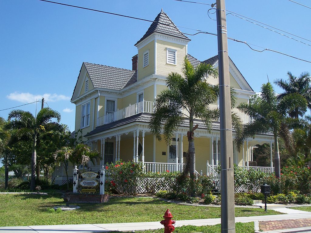 Exterior of the A.C. Freeman House