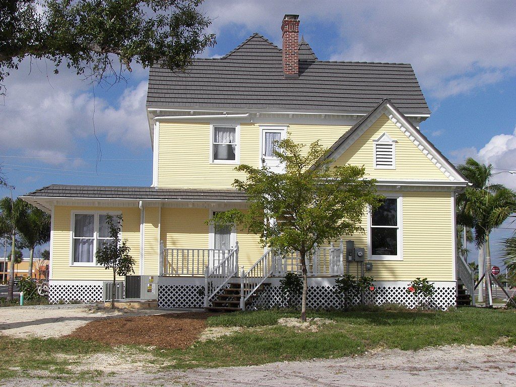 Facade of the A.C. Freeman House