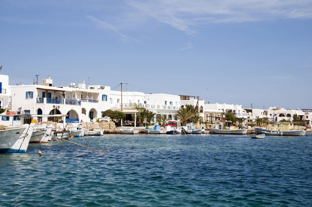 The buildings at Antiparos