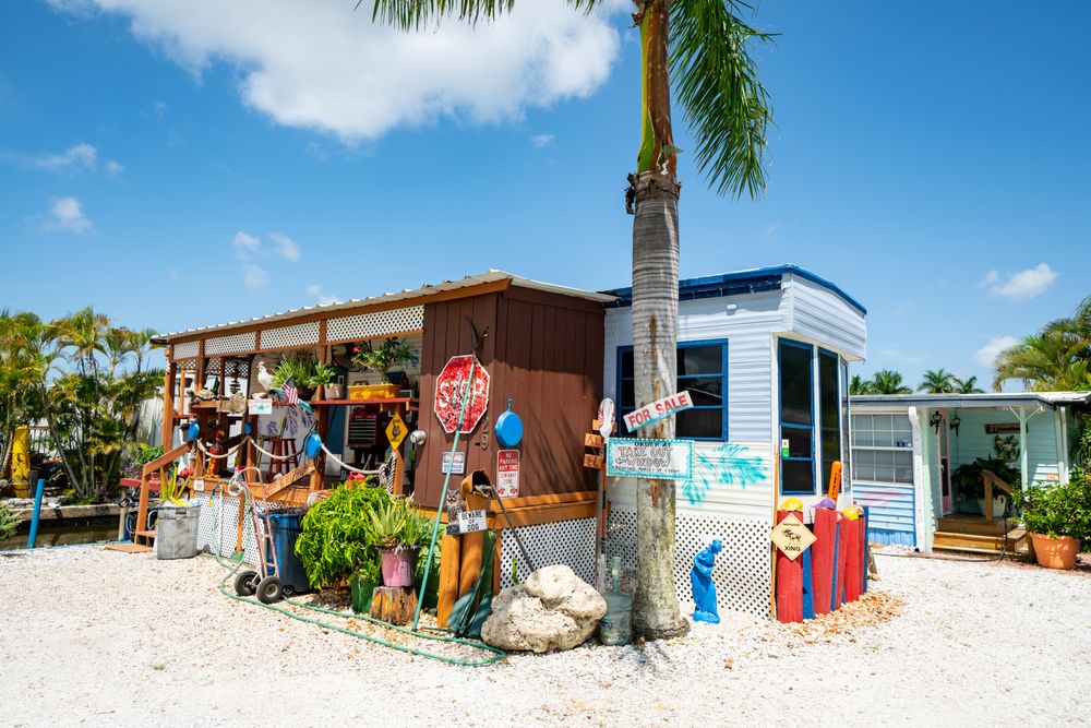 Tiny seafood market at Matlacha