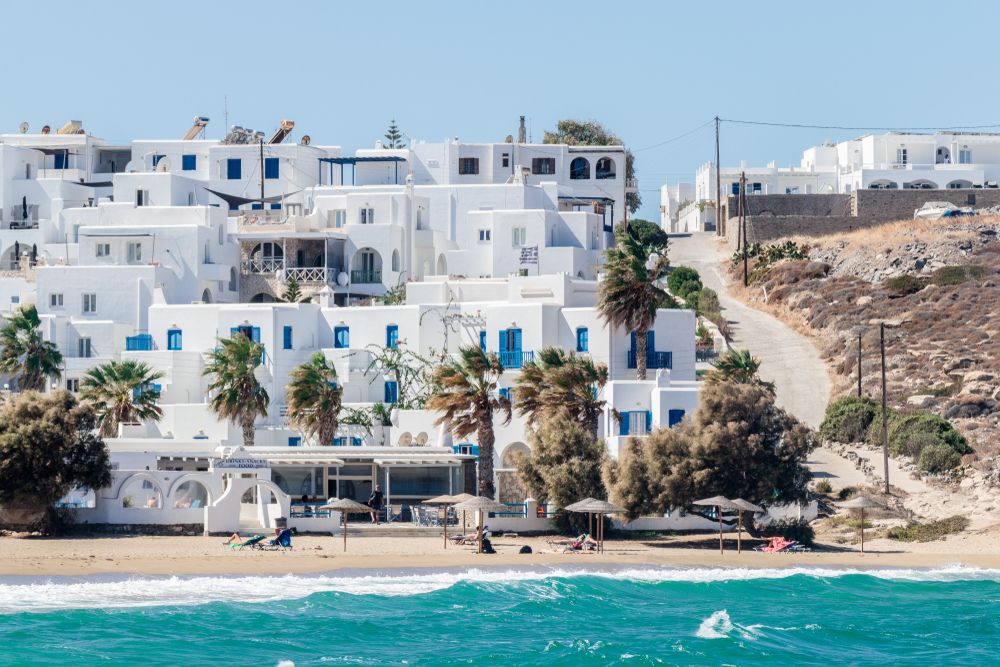 The buildings of Naoussa