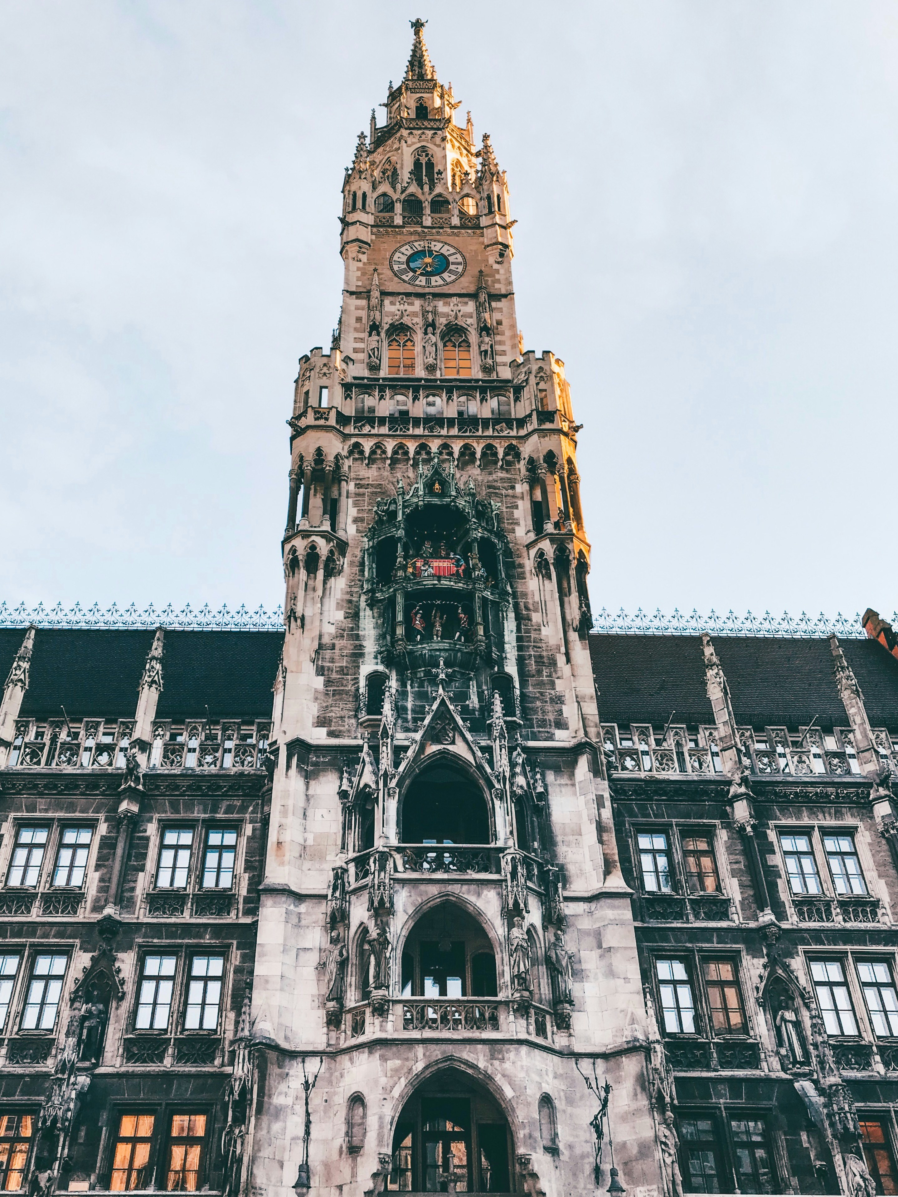 Beauty of the Rathaus Glockenspiel in Munich