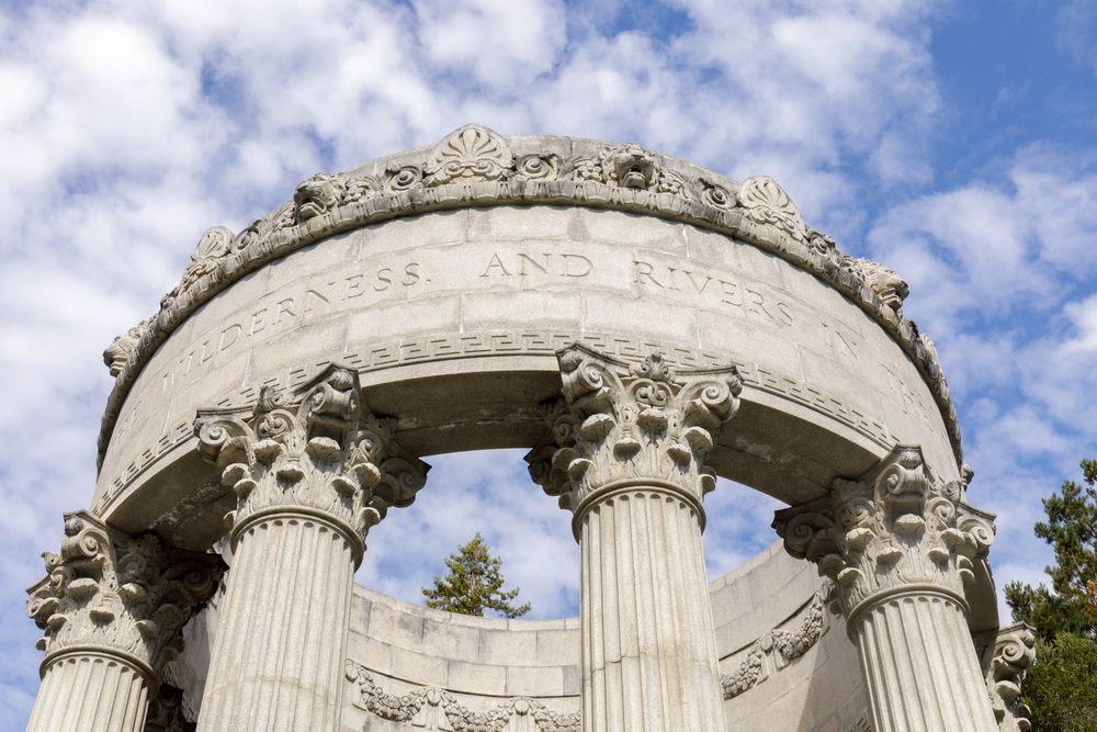 View of Pulgas Water Temple