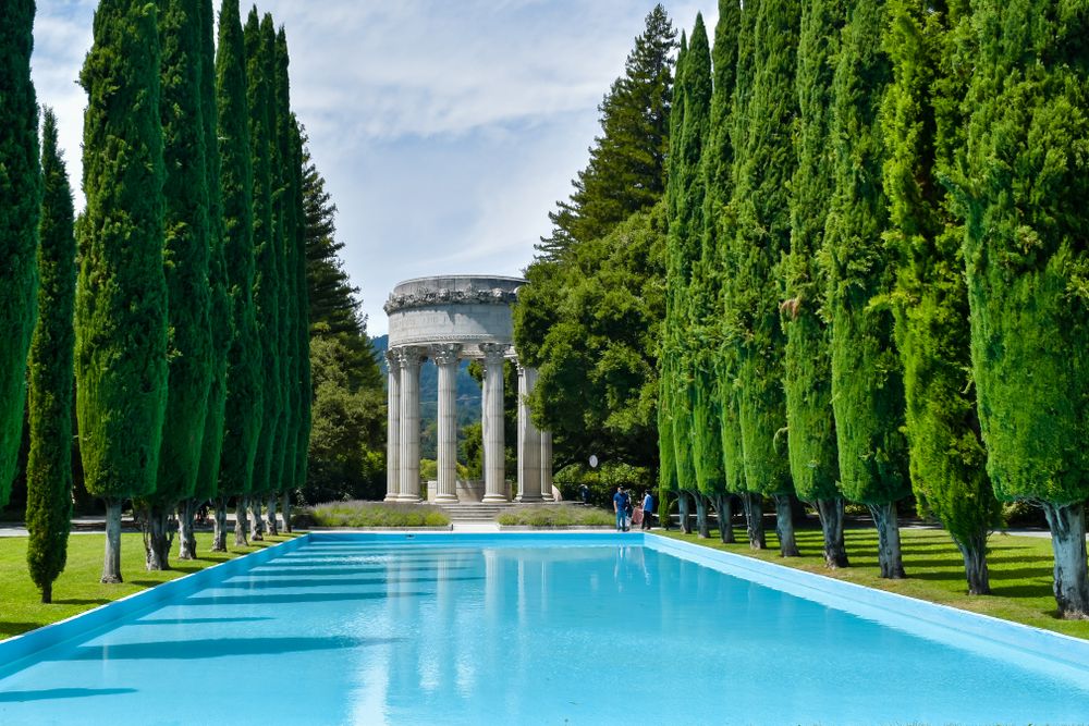 View of Pulgas Water Temple