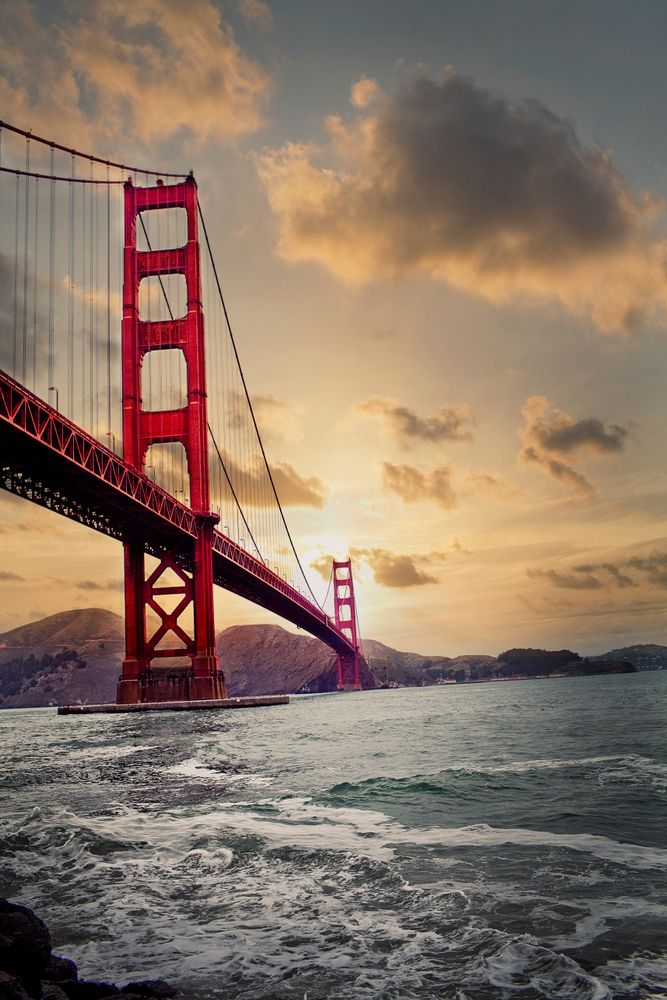 View of Golden Gate Bridge