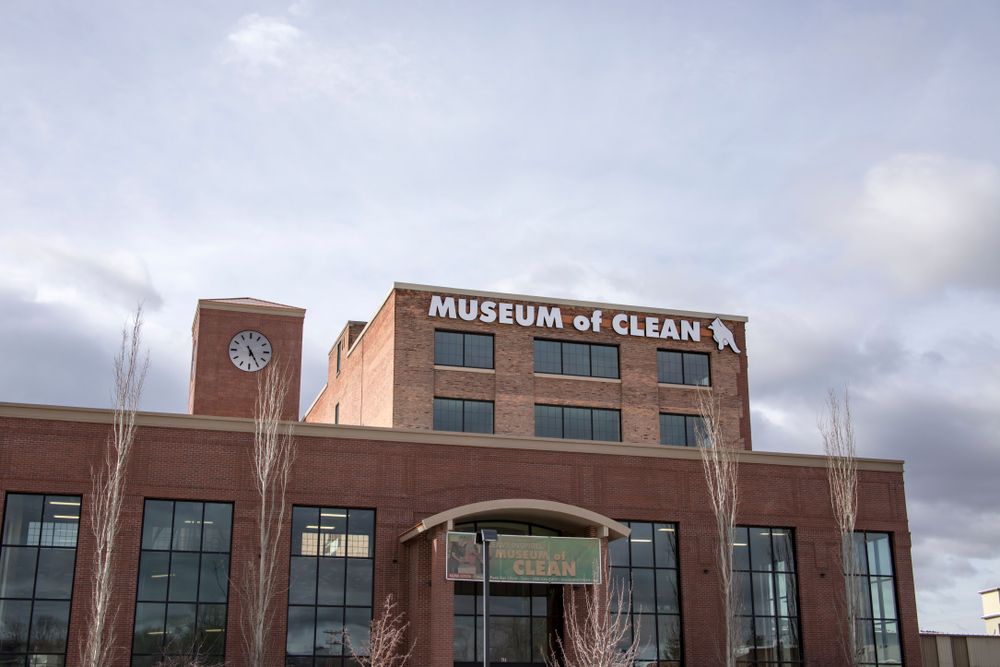 Exterior of Museum of Clean