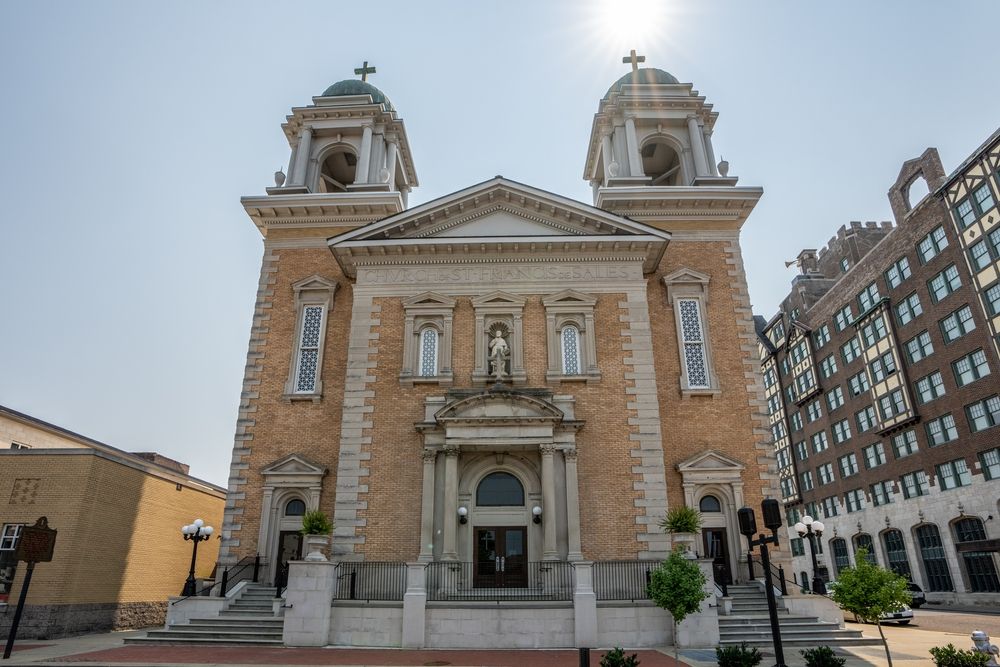 Exterior of St. Francis DeSales Roman Catholic Church