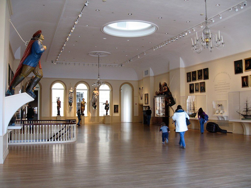 Exhibit in the Peabody Essex Museum