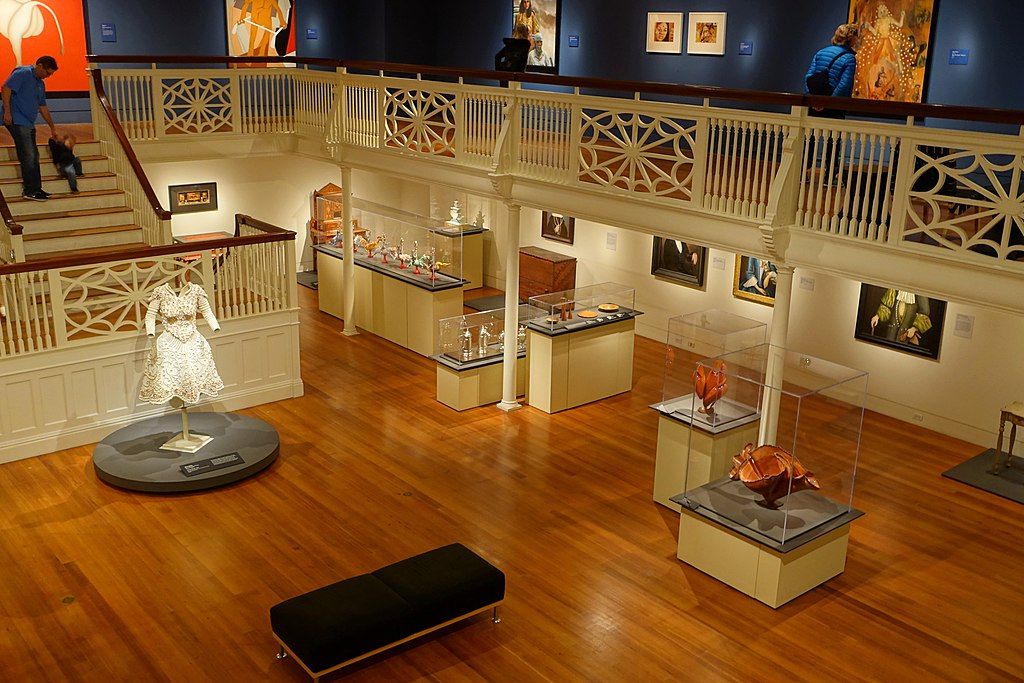 Art pieces in the Peabody Essex Museum