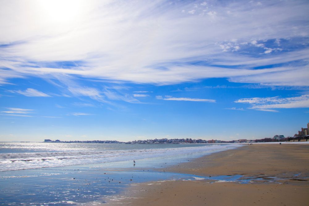Scenic view of Revere Beach