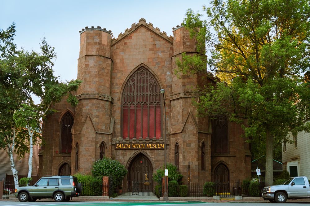 Exterior of the Salem Witch Museum