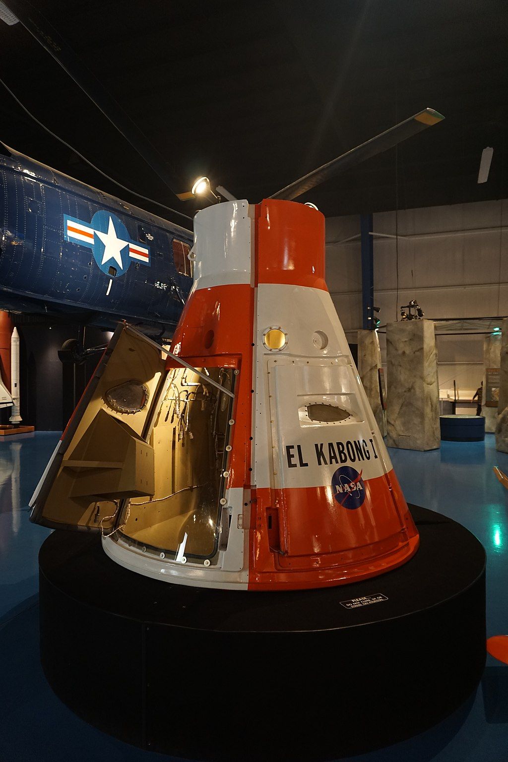 A display in Air Zoo Aerospace & Science Museum