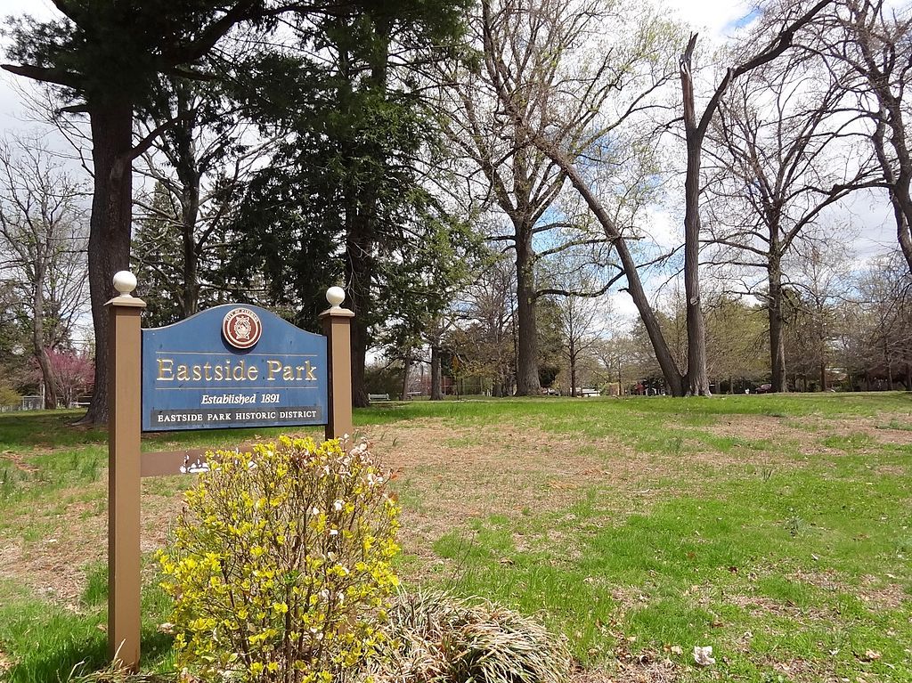 Signage of Eastside Park