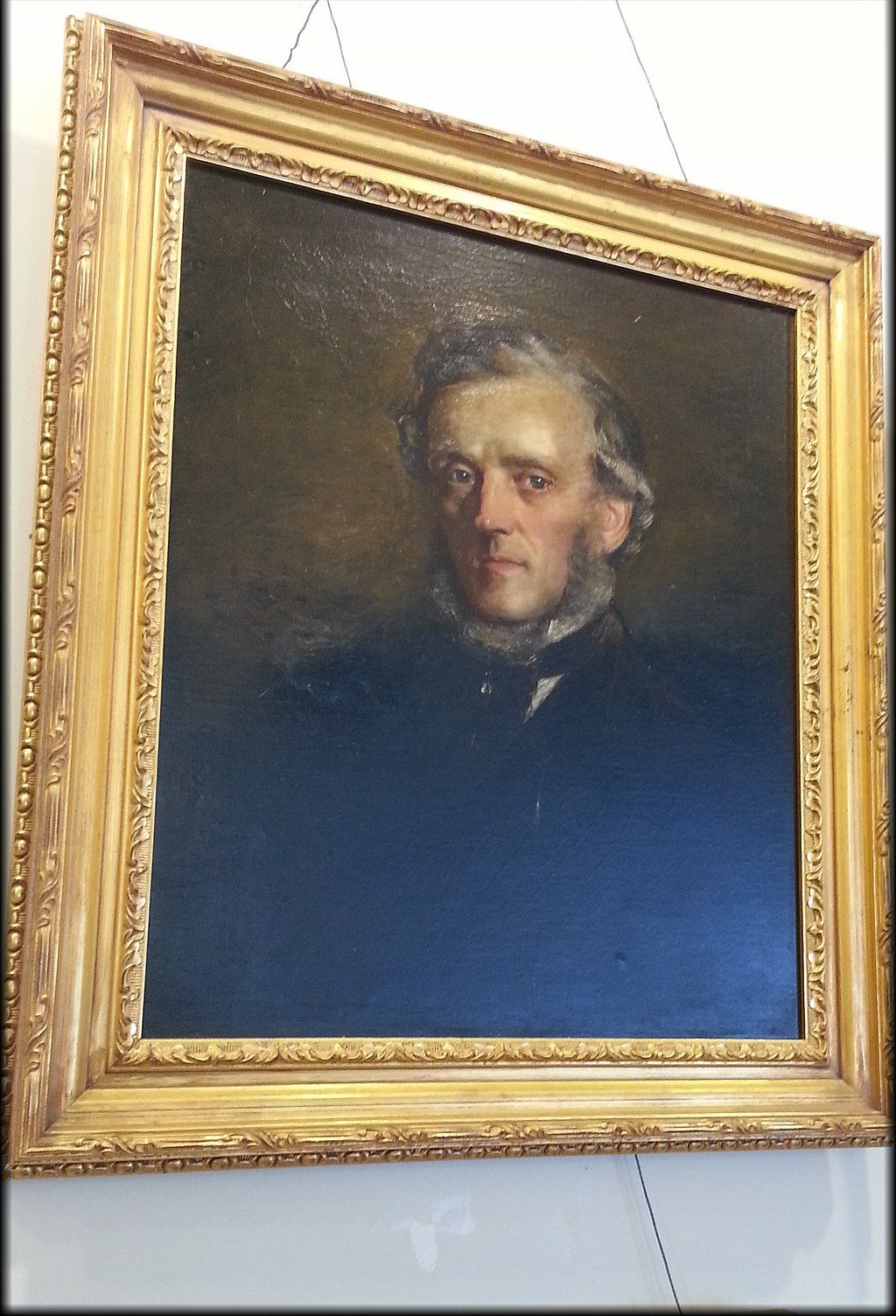 Samuel Holt portrait in Lambert Castle