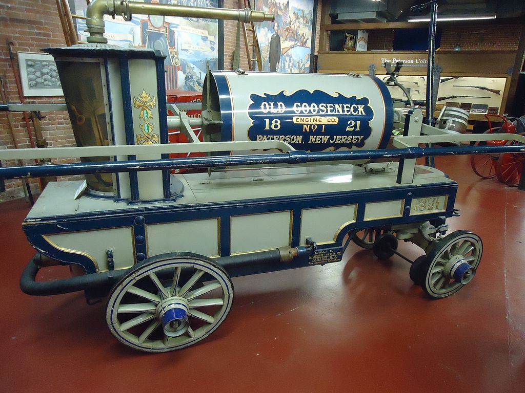 A display in the Paterson Museum
