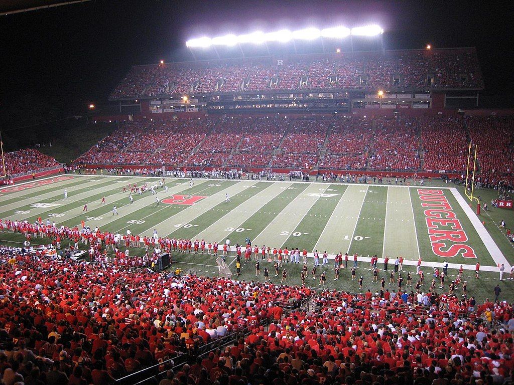 Interior of SHI Stadium