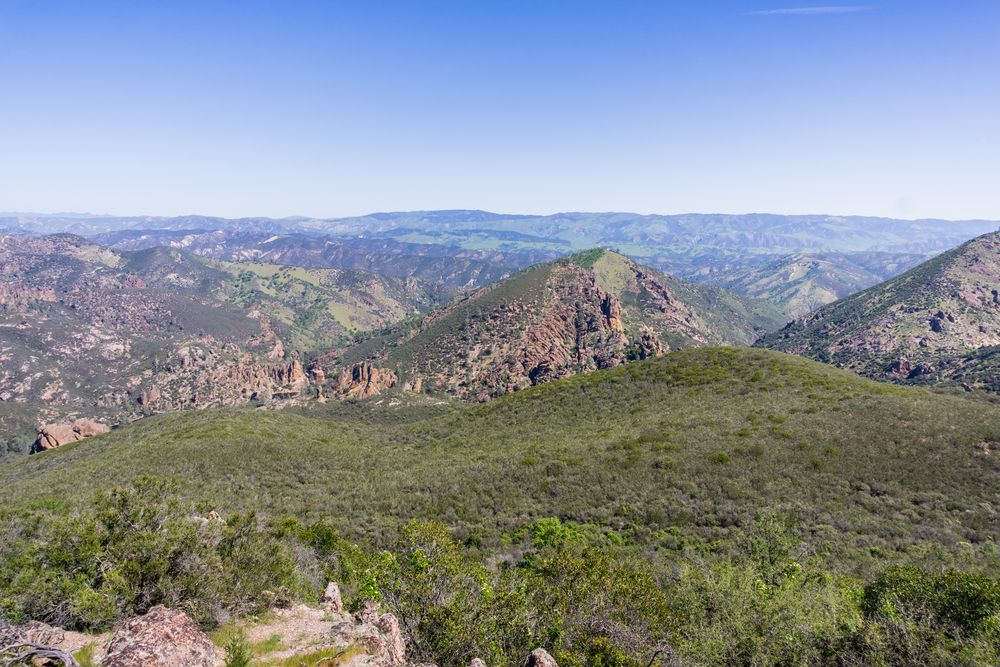 Mountain views from Hain Wilderness