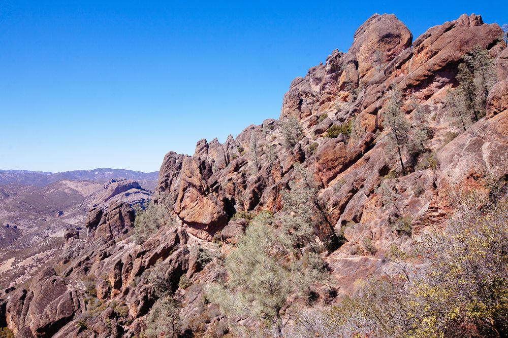 Sunny day at High Peaks Loop