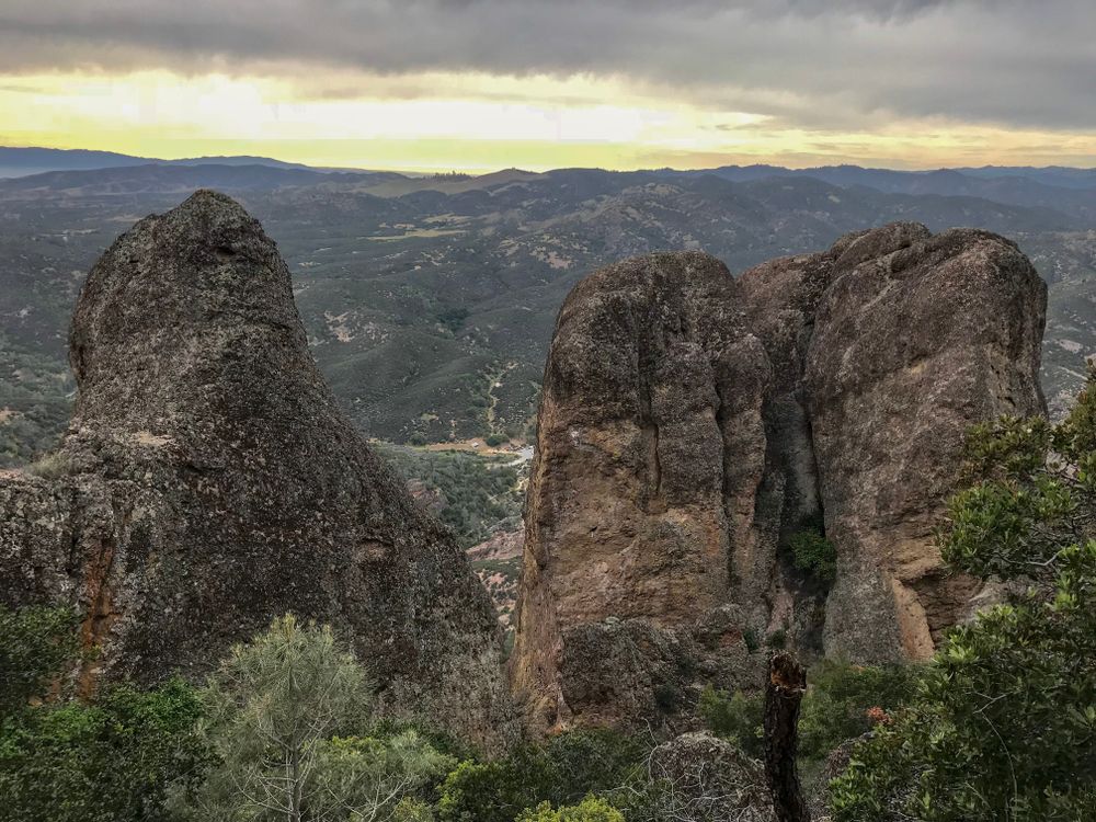 Scenic view from High Peaks Loop