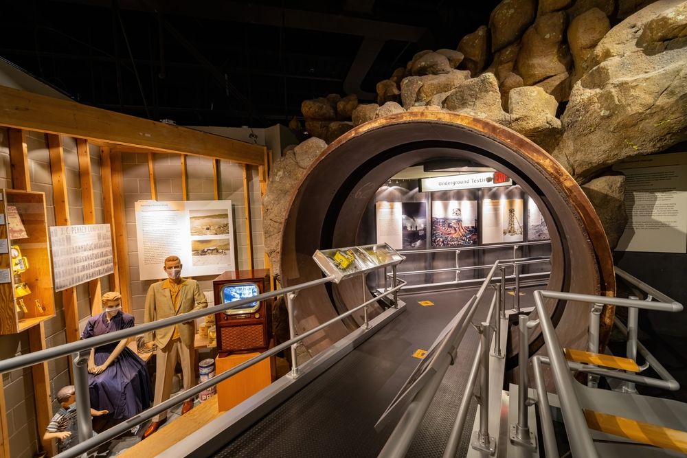 Interior of the Atomic Museum