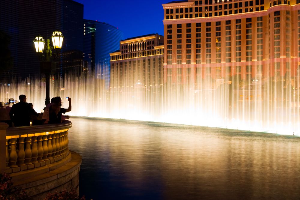 Waters of the Fountains of Bellagio