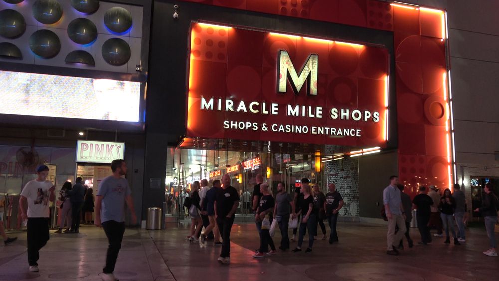 Exterior of Miracle Mile Shops