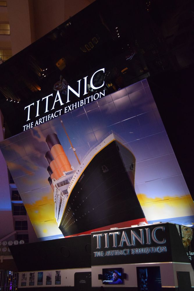 Signage of the Titanic: The Artifact Exhibition