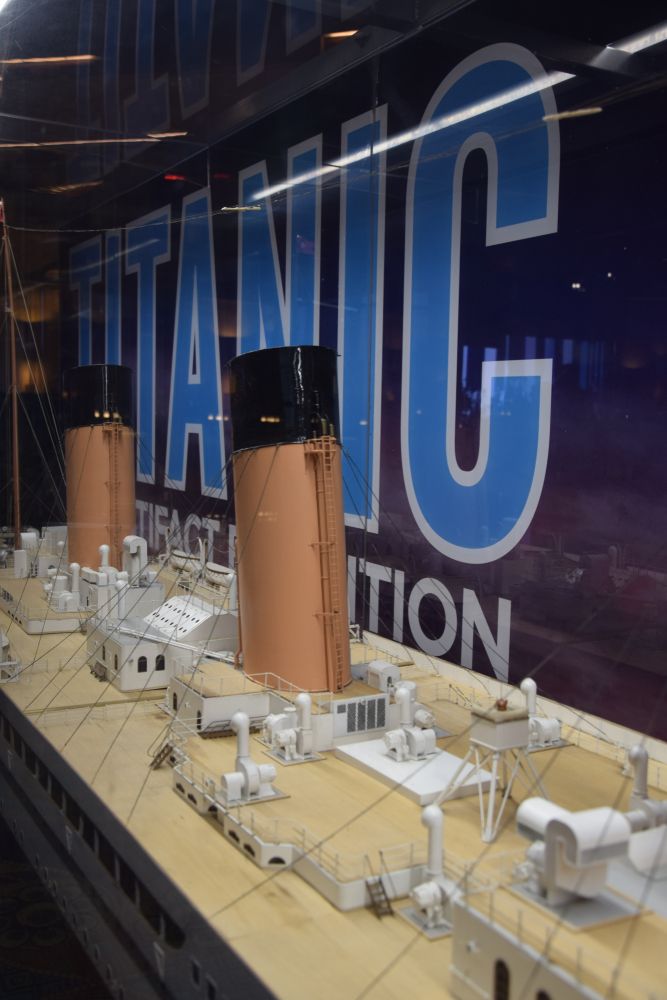 Display at the Titanic: The Artifact Exhibition