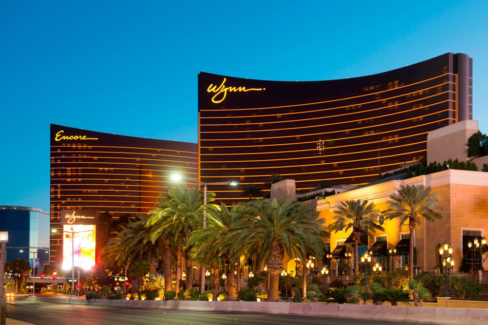 Exterior of Wynn Las Vegas Casino