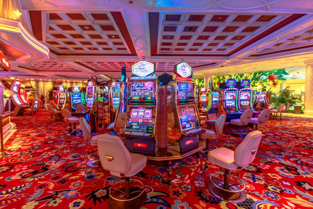 Slot machines in Wynn Las Vegas Casino