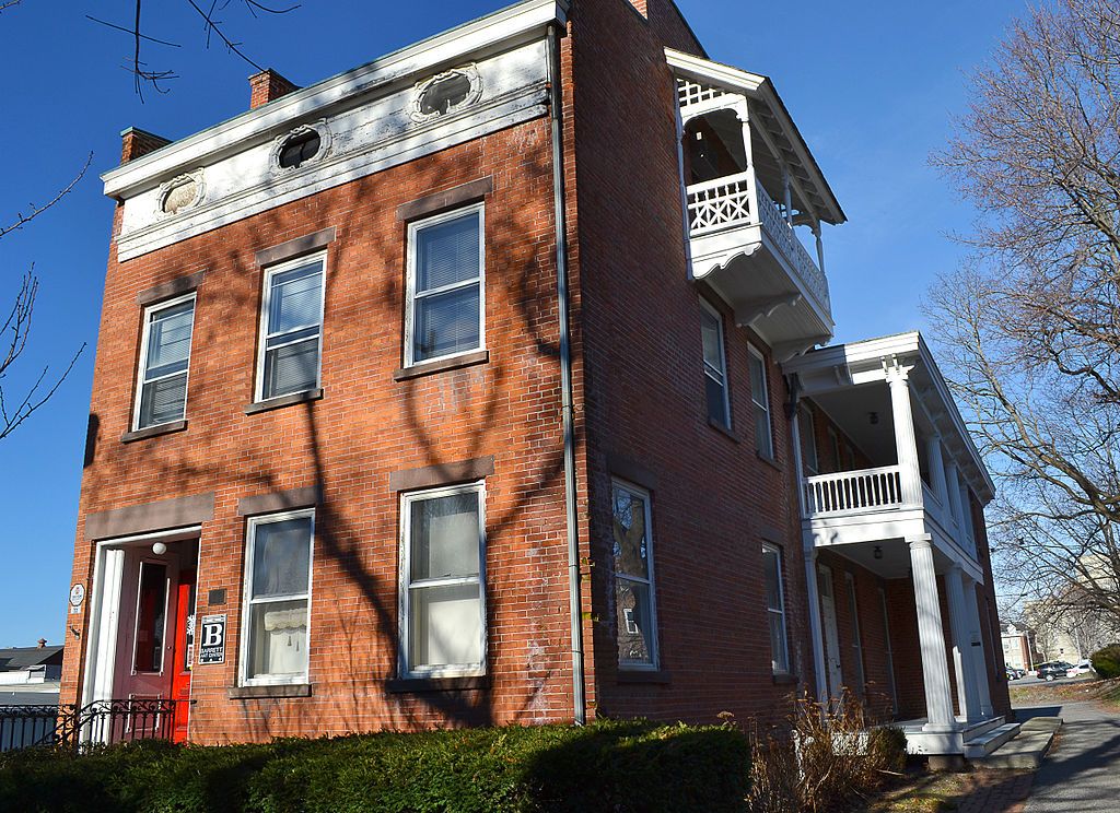Exterior of Barrett Art Center
