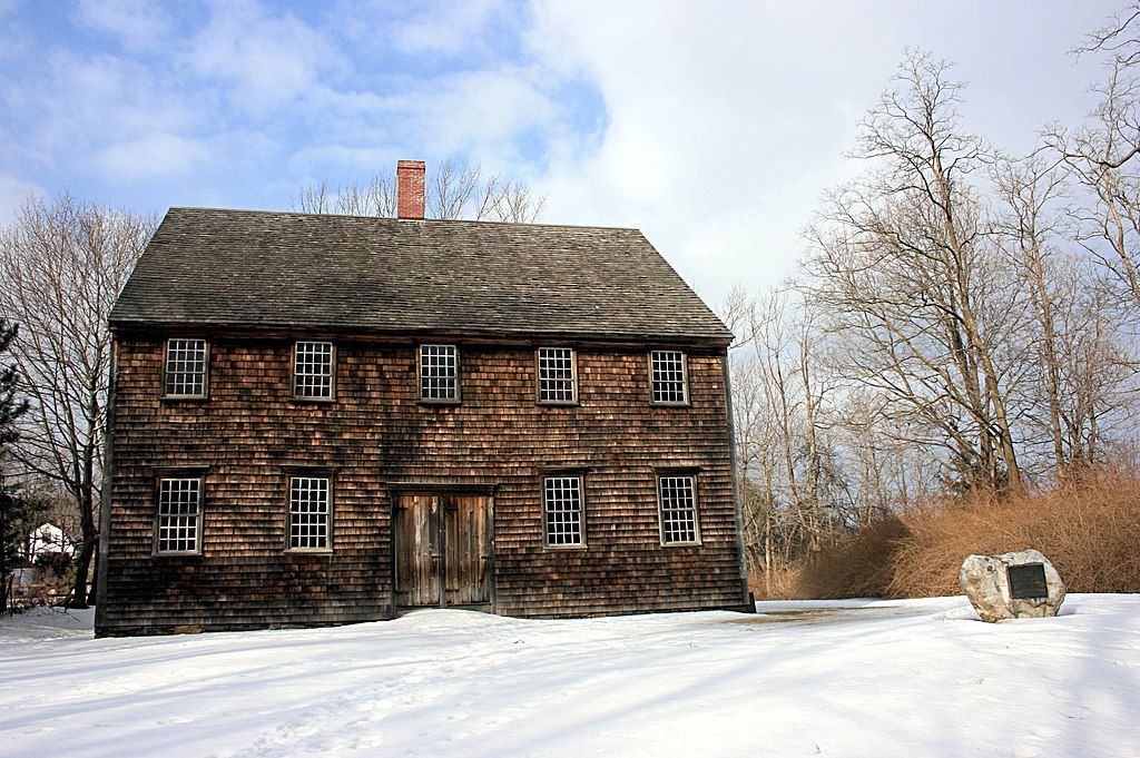 Exterior of Oblong Friends Meeting House